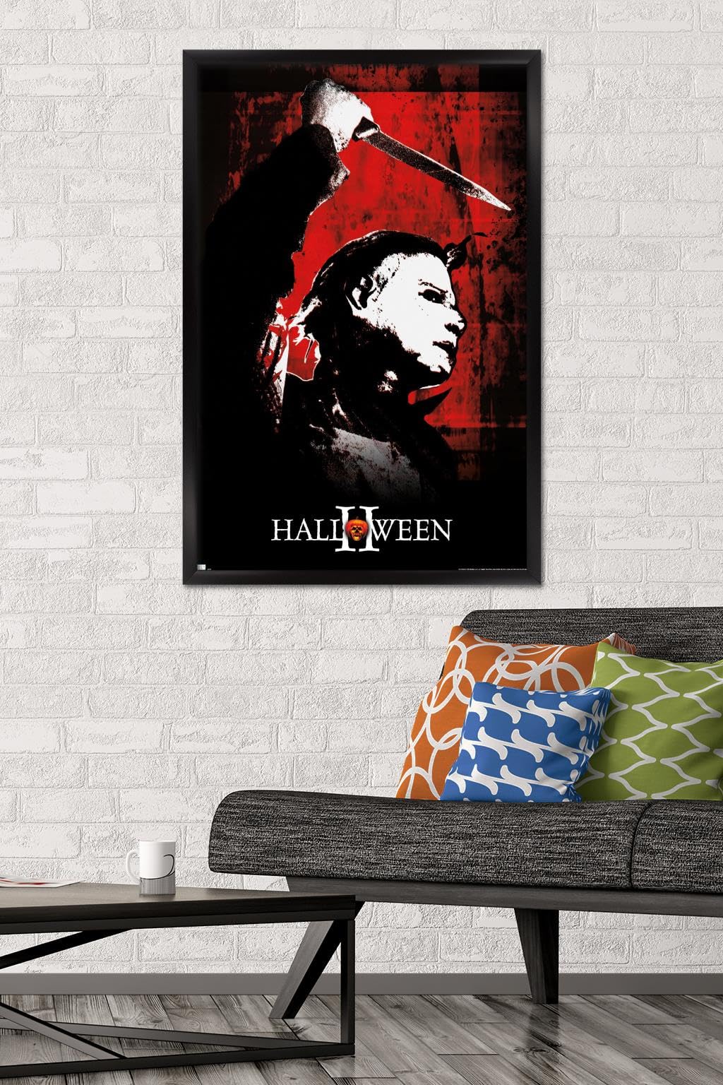 Halloween II - Red Wall Poster