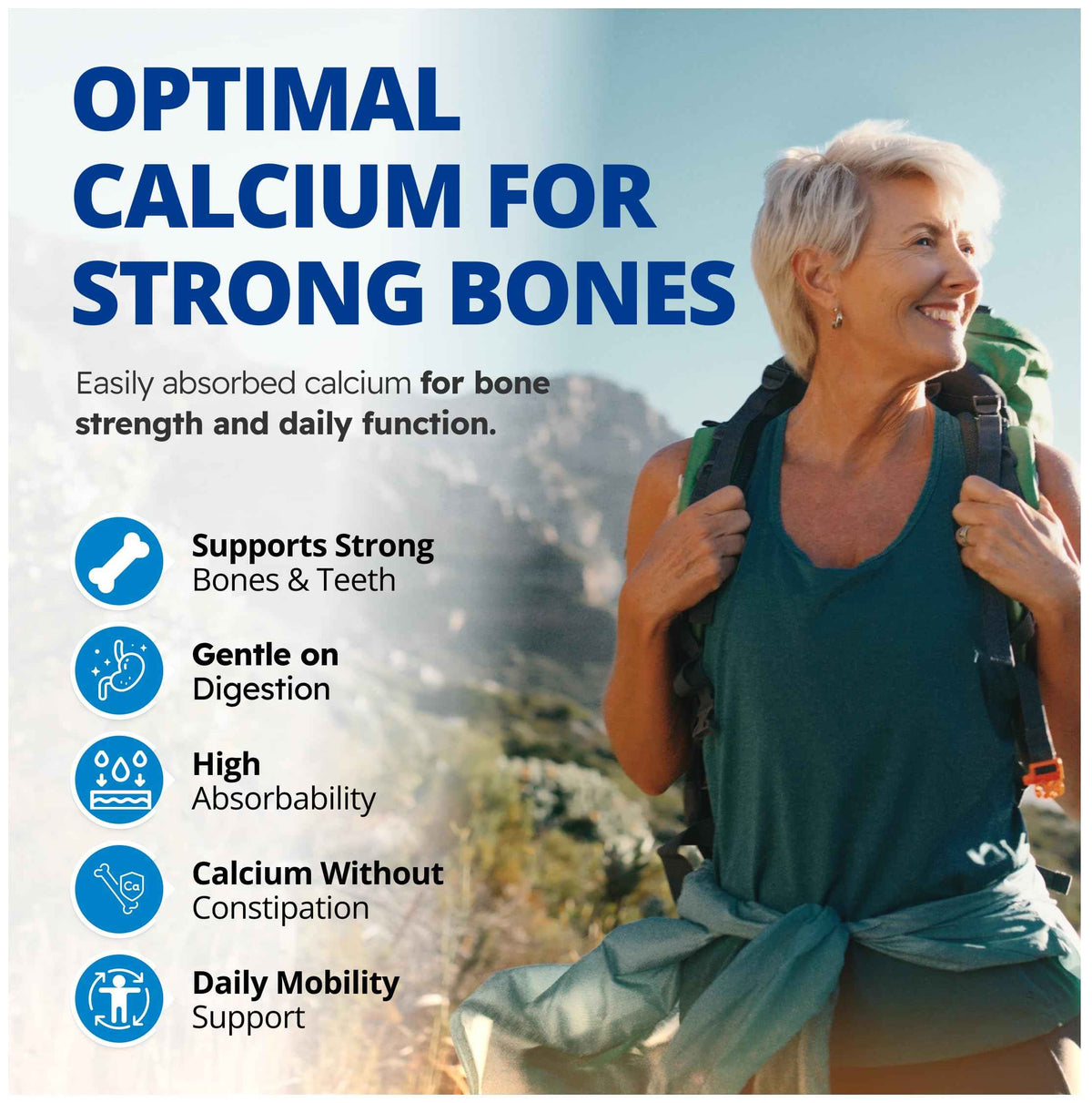 CanPrev Calcium Malate Bis-Glycinate Supplement, 120 Capsules 120-Day Supply - Therapeutic 200mg Elemental - Ideal for Healthy Bones, Teeth, Muscle Cramps and Promote Relaxation - Vegan and Non-GMO 🍁 All In One Marketplace Canada