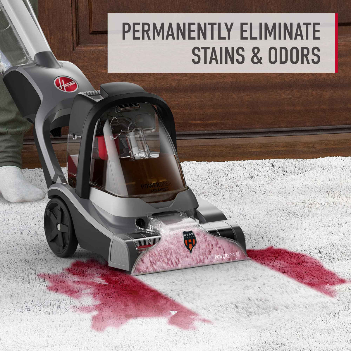 Hoover Oxy Pet Carpet Cleaner Solution, 50 oz., Ocean Breeze Scent, Deep Cleaning Carpet Shampoo Solution, Eliminates Urine Stains and Odors, Pair with Hoover Carpet Cleaner Machine, AH31955CA 🍁 All In One Marketplace Canada