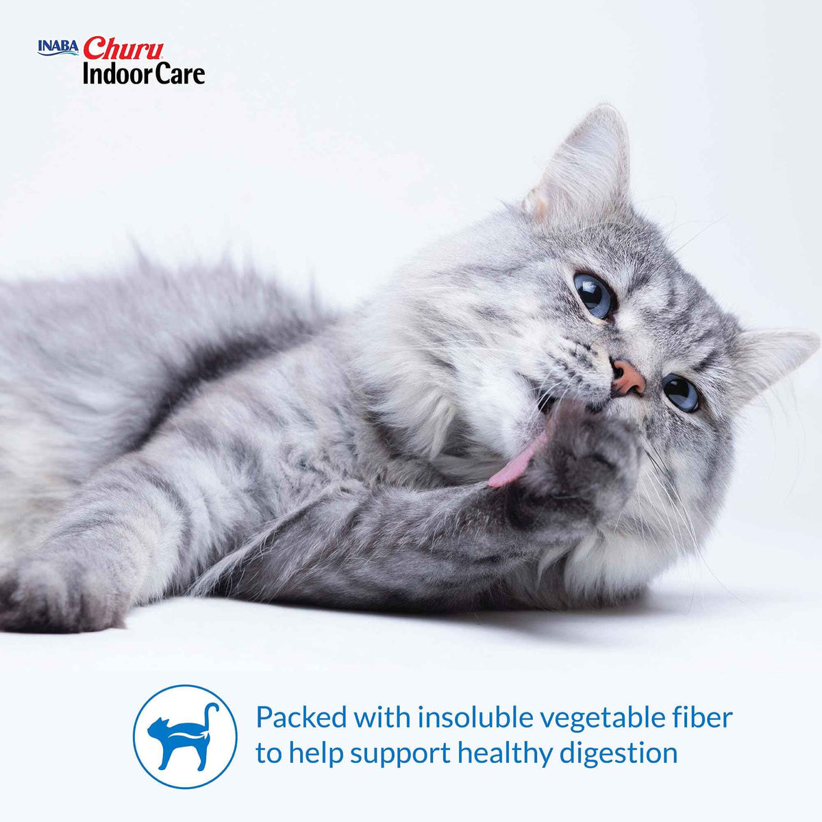 INABA Churu Indoor Care for Hairball Control, Functional Lickable Cat Treat with Taurine & Green Tea Extract, 14 Grams Each, 20 Tubes Total, Tuna & Chicken Variety 🍁 All In One Marketplace Canada