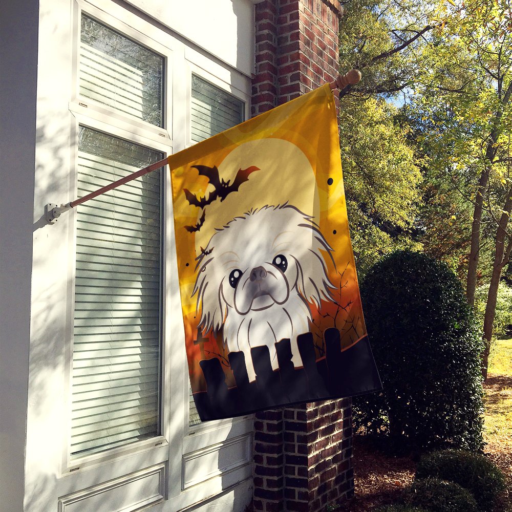 Caroline's Treasures BB1779CHF Halloween Pekingese Canvas House Size Flag, Multicolor, Large