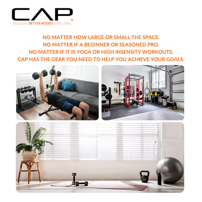 CAP Barbell 8 LB Coated Hex Dumbbell Pair with Black Handle 🍁 All In One Marketplace Canada