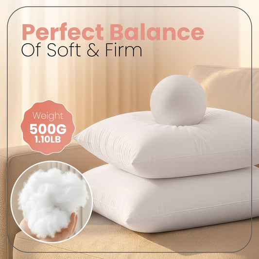Utopia Bedding Throw Pillows Insert (Pack of 2, White) - 18 x 18 Inches Bed and Couch Pillows - Indoor Decorative Pillow 🍁 All In One Marketplace Canada