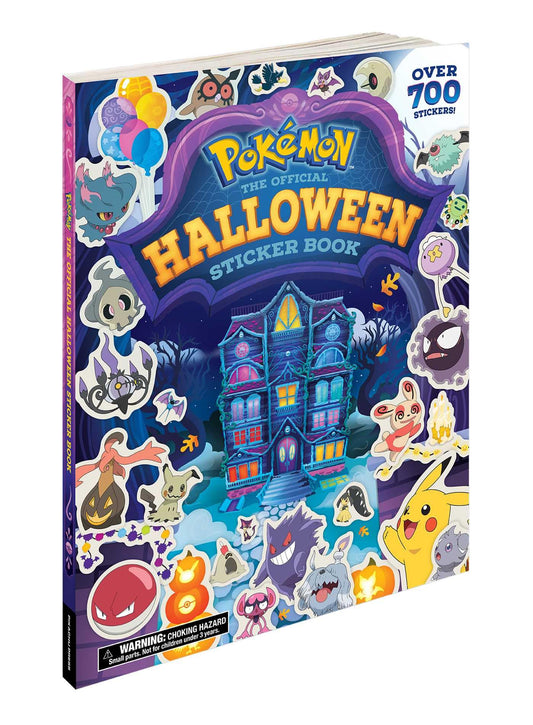 Pokémon Halloween: The Official Sticker Book: Over 700 Stickers!