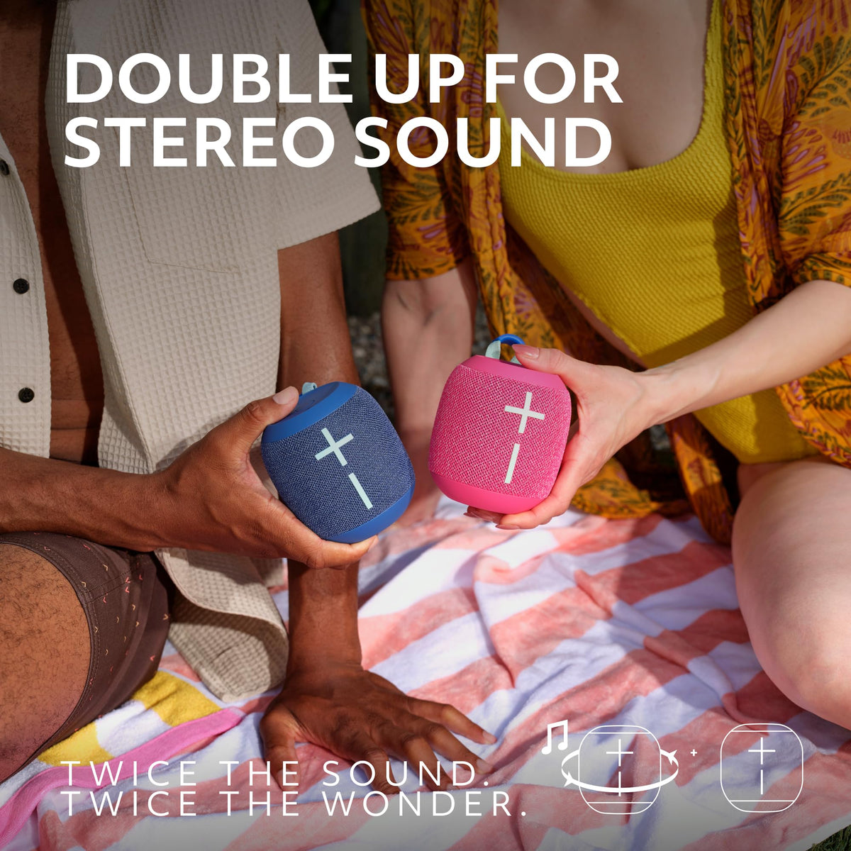 Ultimate Ears WONDERBOOM 4 Portable Waterproof Bluetooth Speaker with Big Bass and 360-Degree Sound, Dustproof Floating Speaker with 131ft (40m) Range - Black 🍁 All In One Marketplace Canada