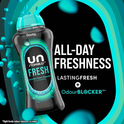 Downy Unstopables In Wash Scent Booster Beads, Fresh Scent, Laundry Beads for Odour Protection, 680 Grams 🍁 All In One Marketplace Canada