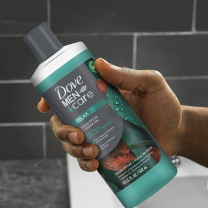 Dove Men+Care Refreshing Power + Renew 3N1 Body, Hair and Face Wash with 24-Hour Nourishing Micromoisture Technology Body Wash for Men 400 ml (Pack of 4) 🍁 All In One Marketplace Canada
