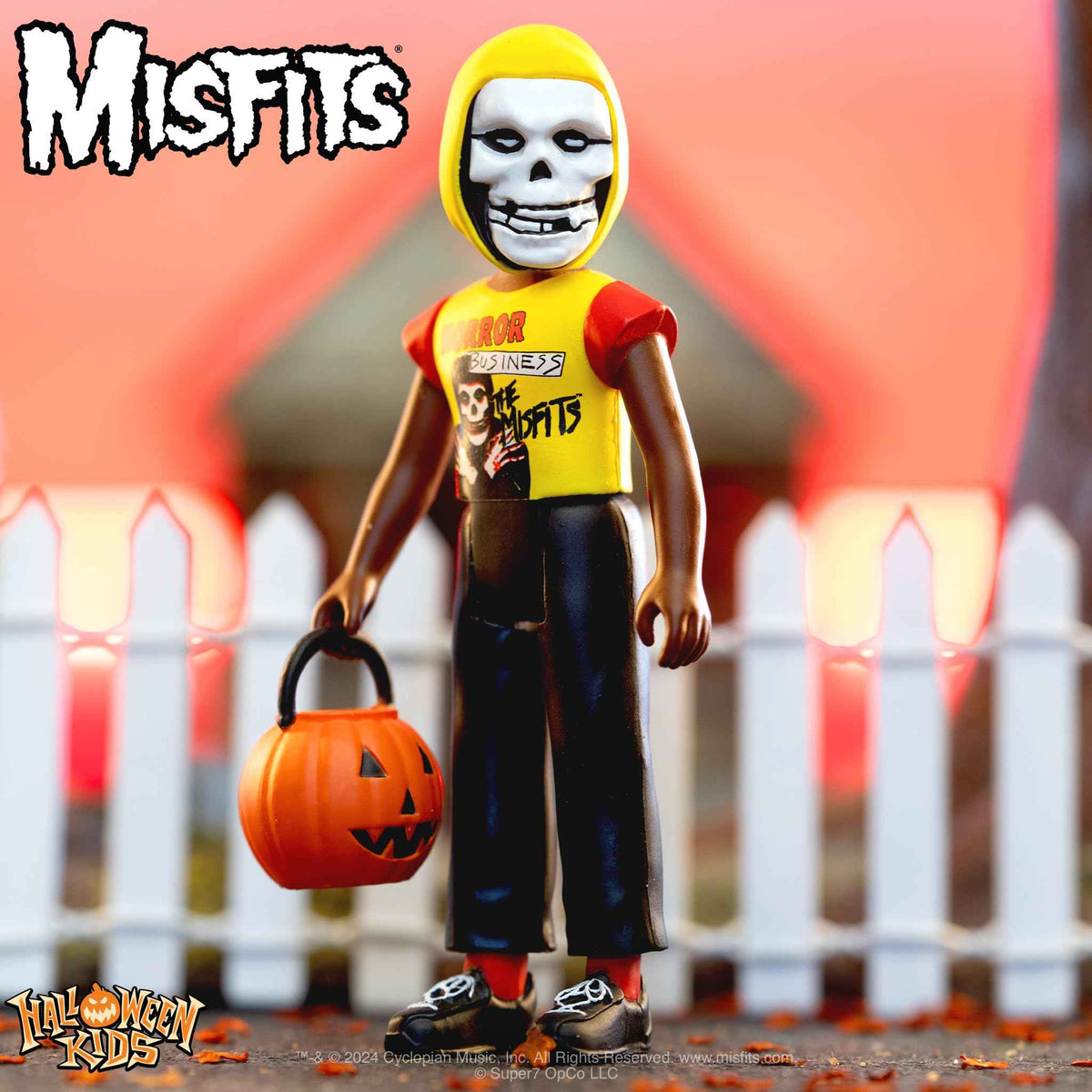 Super7 Halloween Kids Misfits Boy Horror Business - 3.75" Misfits Action Figure with Accessory Classic Music Collectibles and Retro Toys