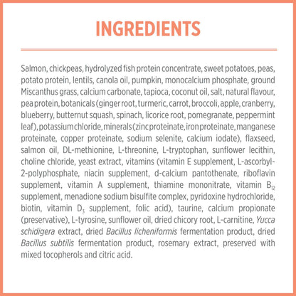 Nutrience Care Sensitive Skin & Stomach Hypoallergenic Adult Dog Food, 10 kg (22 lb), Salmon & Pumpkin, Grain & Gluten Free, Fresh Canadian Protein, Dry Dog Food, Nourriture Pour Chien 🍁 All In One Marketplace Canada
