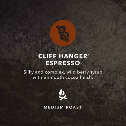 Kicking Horse Coffee, Cliff Hanger Espresso, Medium Roast, Whole Bean, 1 lb - Certified Organic, Fairtrade, Kosher Coffee 🍁 All In One Marketplace Canada