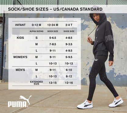 PUMA womens 8 Pack Low Cut Socks, White, 9-11 🍁 All In One Marketplace Canada