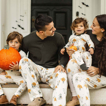 Burt's Bees Baby Baby Womens Family Jammies, Matching Holiday Pajamas, Organic Cotton PJs, Halloween Costumes, Small