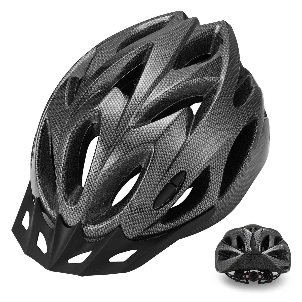 Zacro Bike Helmet Adult Men Women - CPSC Safety Certified Lightweight Bicycle Helmet with Detachable Sun Visor, Mountain Bike Helmet Suitable for Men Women Adults Youth 🍁 All In One Marketplace Canada