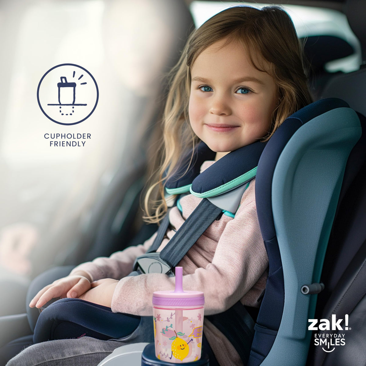 Zak Designs Underwater Kelso 15oz Leak-Proof Toddler Straw Cups, 2-Pack 🍁 All In One Marketplace Canada