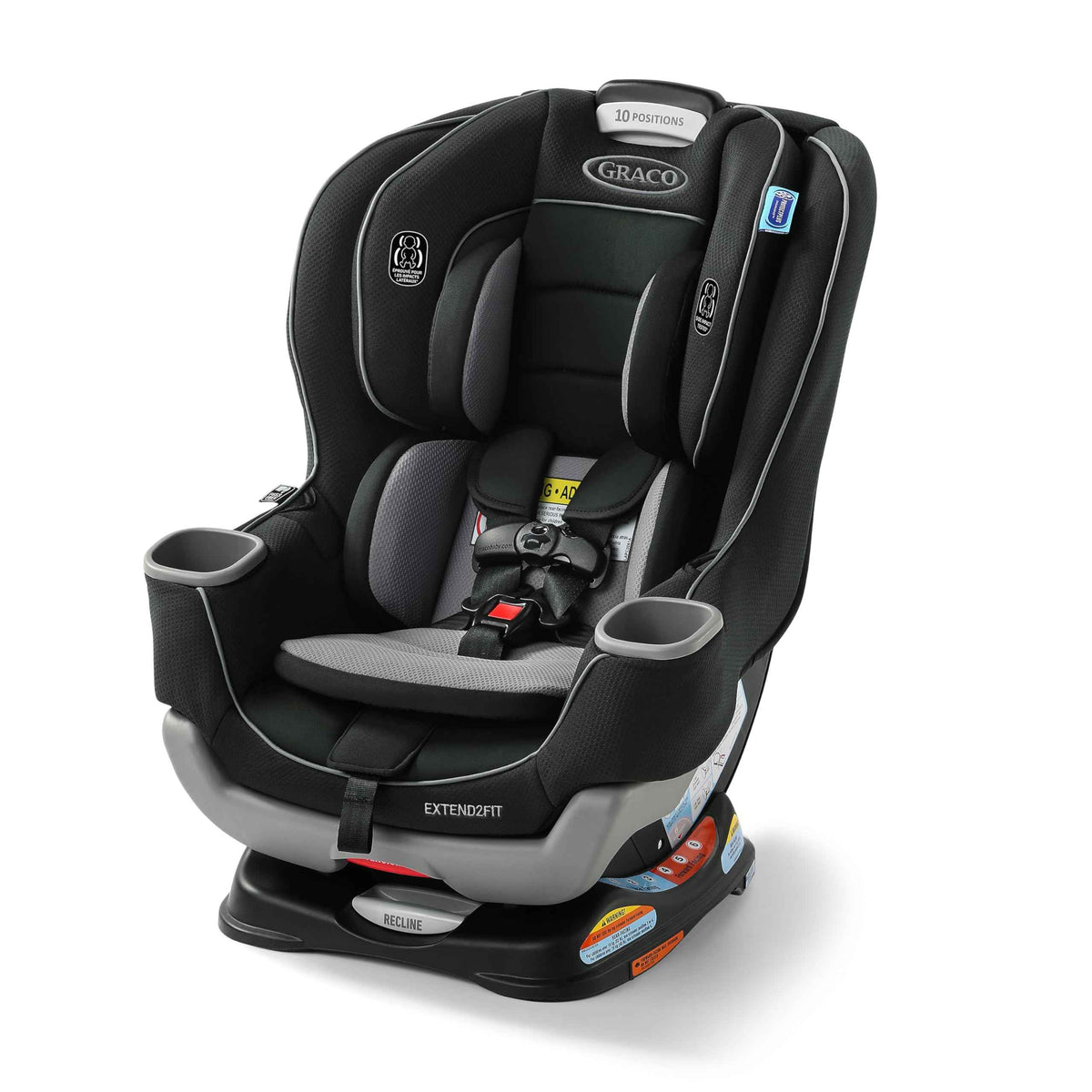 Graco Extend2Fit Convertible Car Seat, 2-in-1 Forward & Rear-Facing Baby Car Seat, 1.8-30 kg (4-65 lb), Titus 🍁 All In One Marketplace Canada