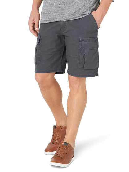 Wrangler Authentics Men's Classic Cargo Stretch Short, Anthracite, 36 🍁 All In One Marketplace Canada