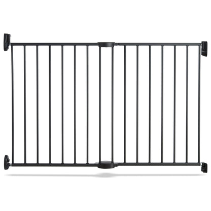 Munchkin Push to Close Baby Gate, Hardware Mounted Safety Gate for Stairs, Hallways and Doors, Extends 28.5 inch to 45 inch Wide, Metal, Dark Grey 🍁 All In One Marketplace Canada
