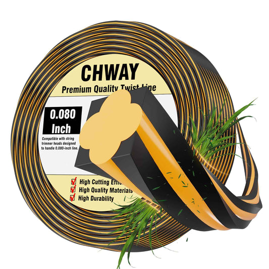 0.080'' DWO1DT801 Replacement String Timmer Lines Compatible with DEWALT Weed Eater, Square Twisted Weed Eater String, Heavy Duty Trimmer String (240 ft) 🍁 All In One Marketplace Canada