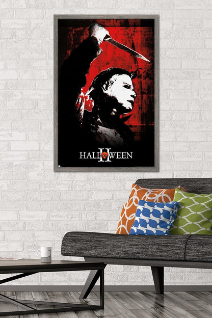 Halloween II - Red Wall Poster