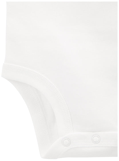 Simple Joys by Carter's Baby 8-Pack Short-Sleeve Bodysuit, White, 3-6 Months 🍁 All In One Marketplace Canada