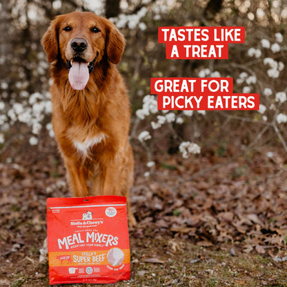 Stella & Chewy’s Freeze Dried Raw Super Beef Meal Mixer – Dog Food Topper for Small & Large Breeds – Grain Free, Protein Rich Recipe – 510g Bag 🍁 All In One Marketplace Canada