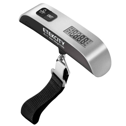 Etekcity Digital Hanging Luggage Scale, Portable Handheld, Suitcase Scale with Rubber Paint, Temperature Sensor, 110 Pounds 🍁 All In One Marketplace Canada