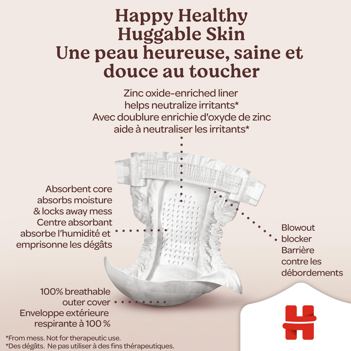 Huggies Size 3 Diapers, Skin Essentials Baby Diapers, Size 3 (16-28 lbs), 168 Count (3 Packs of 56), Packaging May Vary 🍁 All In One Marketplace Canada