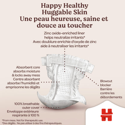 Huggies Size 6 Diapers, Skin Essentials Baby Diapers, Size 6 (35+ lbs), 108 Count (2 Packs of 54), Packaging May Vary 🍁 All In One Marketplace Canada
