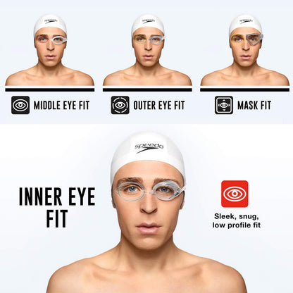 Speedo Unisex Adult Swim Goggles Mirrored Vanquisher 2.0 - Red, One Size 🍁 All In One Marketplace Canada