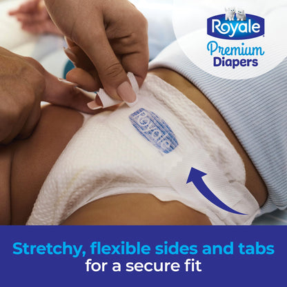 Royale Premium Diapers, Size 6 (35+ lb), 111 Count, Disposable Baby Diapers (Packaging may vary) 🍁 All In One Marketplace Canada