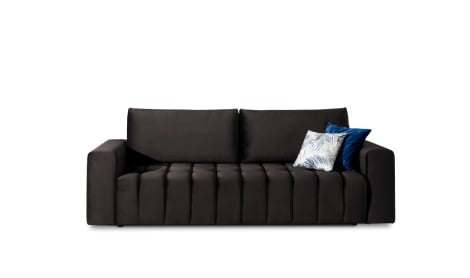 Lazaro Condo Style 3 Seater Storage Sleeper Sofa - Multiple Colors Available