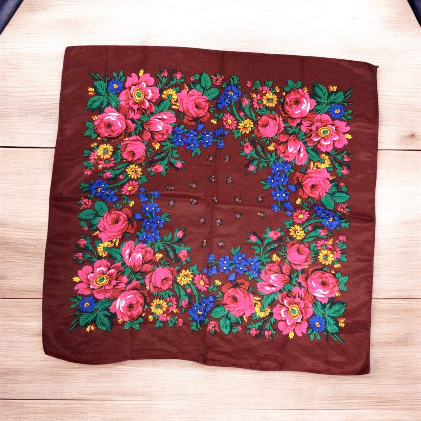 Burgundy Kookum Scarf