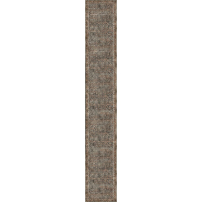 Kastanienbrauner Teppich