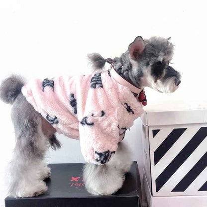 Celina Cozy Fleece Dog Sweater | Soft Winter Dog Clothing