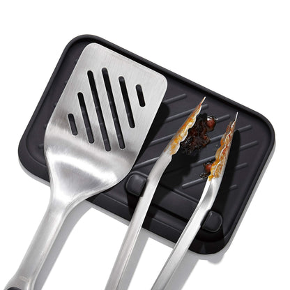 OXO Good Grips Grilling Tools, Tongs and Turner Set, Black 🍁 All In One Marketplace Canada