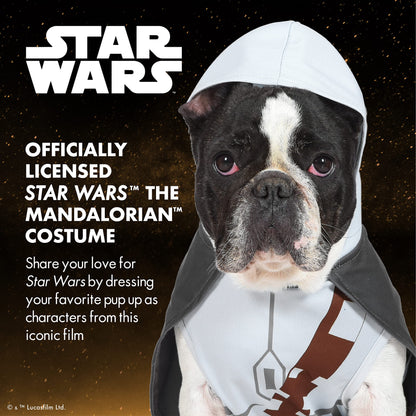 Star Wars Halloween Mandalorian Dog Costume - Officially Licensed Halloween Costumes for Dogs, Size Extra Large