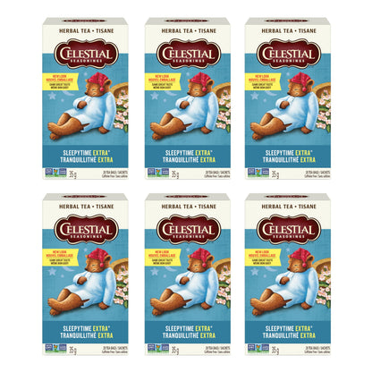 Celestial Seasonings Sleepytime Extra, 6-Count 🍁 All In One Marketplace Canada