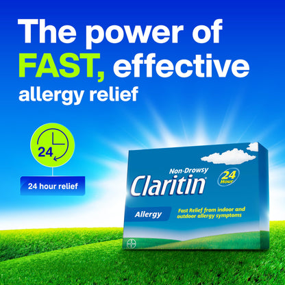Claritin Allergy Medicine, 24-Hour Non-Drowsy Relief 10 mg, 20 Tablets 🍁 All In One Marketplace Canada