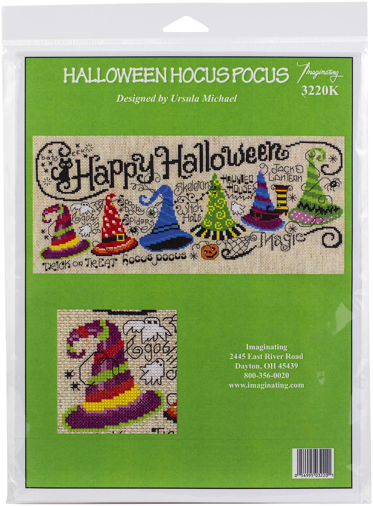 Imaginating Cross Stitch, Halloween Hocus Pocus (14 Count)