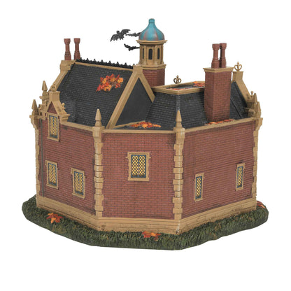 Department 56 Snow Village Halloween Disney World the Haunted Mansion Light Up Building, 10.51 Inch, Multicolor