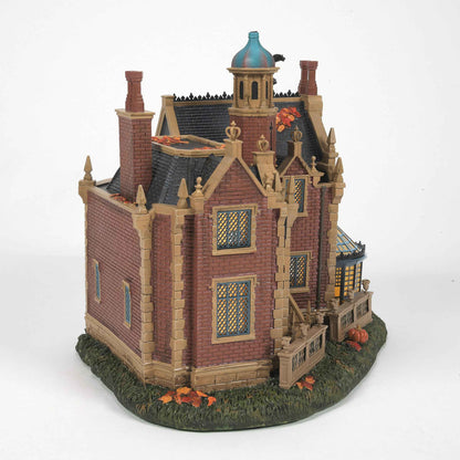 Department 56 Snow Village Halloween Disney World the Haunted Mansion Light Up Building, 10.51 Inch, Multicolor