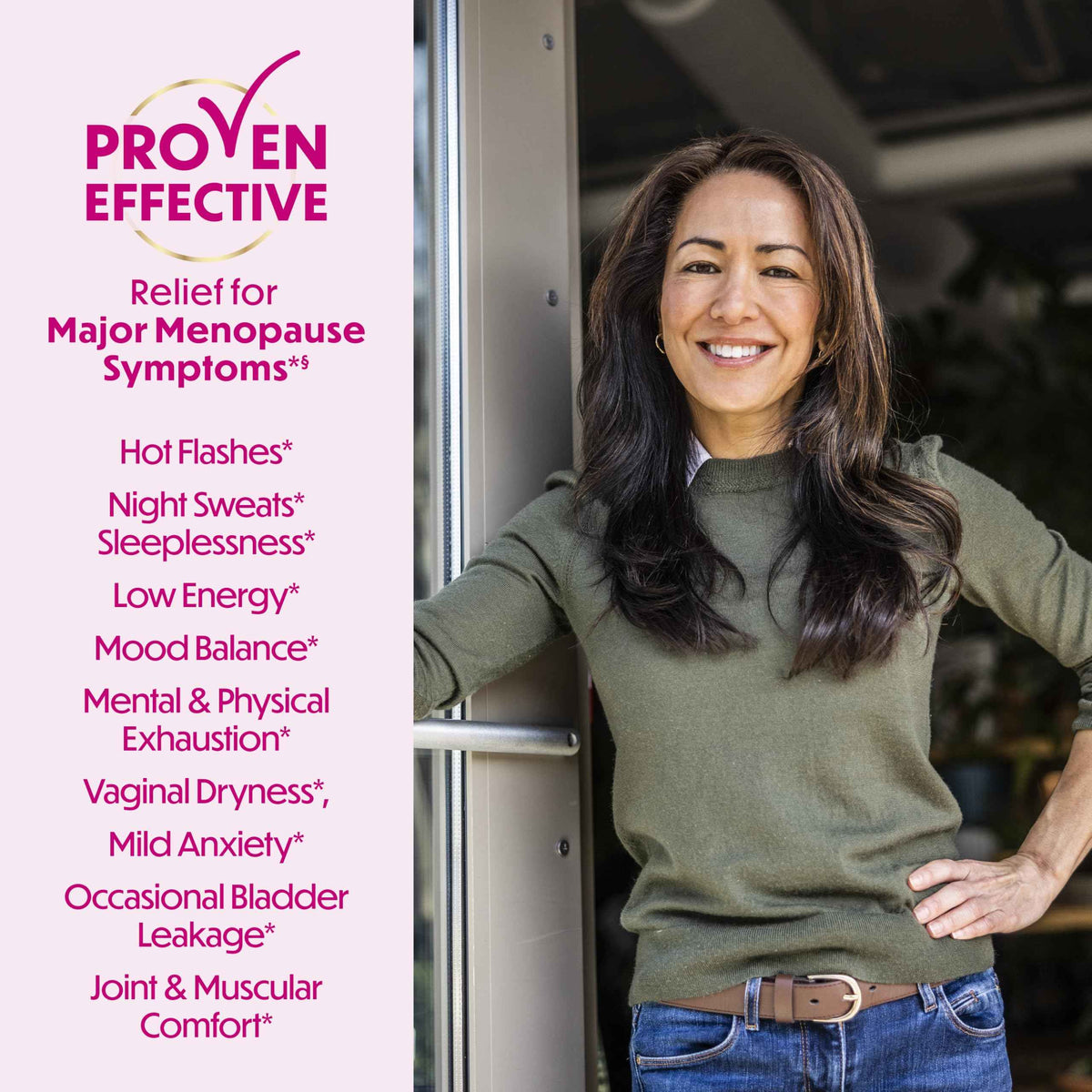 Estroven Complete Multi-Symptom Menopause Supplement for Women, 28 Ct., Clinically Proven Ingredient Provide Menopause Relief & Night Sweats & Hot Flash Relief* Drug-Free & Non-GMO 🍁 All In One Marketplace Canada