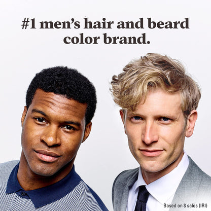 Just For Men Mustache & Beard, Beard Dye for Men with Brush Included for Easy Application, With Biotin Aloe and Coconut Oil for Healthy Facial Hair, Medium-Dark Brown, M-40 (3 Count) 🍁 All In One Marketplace Canada