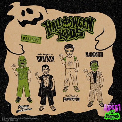 Super7 Halloween Kids Universal Monsters Dracula Boy - 3.75" Universal Monsters Movies Action Figure with Accessory Classic Movie Collectibles