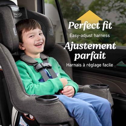 Graco Extend2Fit Convertible Car Seat, 2-in-1 Forward & Rear-Facing Baby Car Seat, 1.8-30 kg (4-65 lb), Titus 🍁 All In One Marketplace Canada