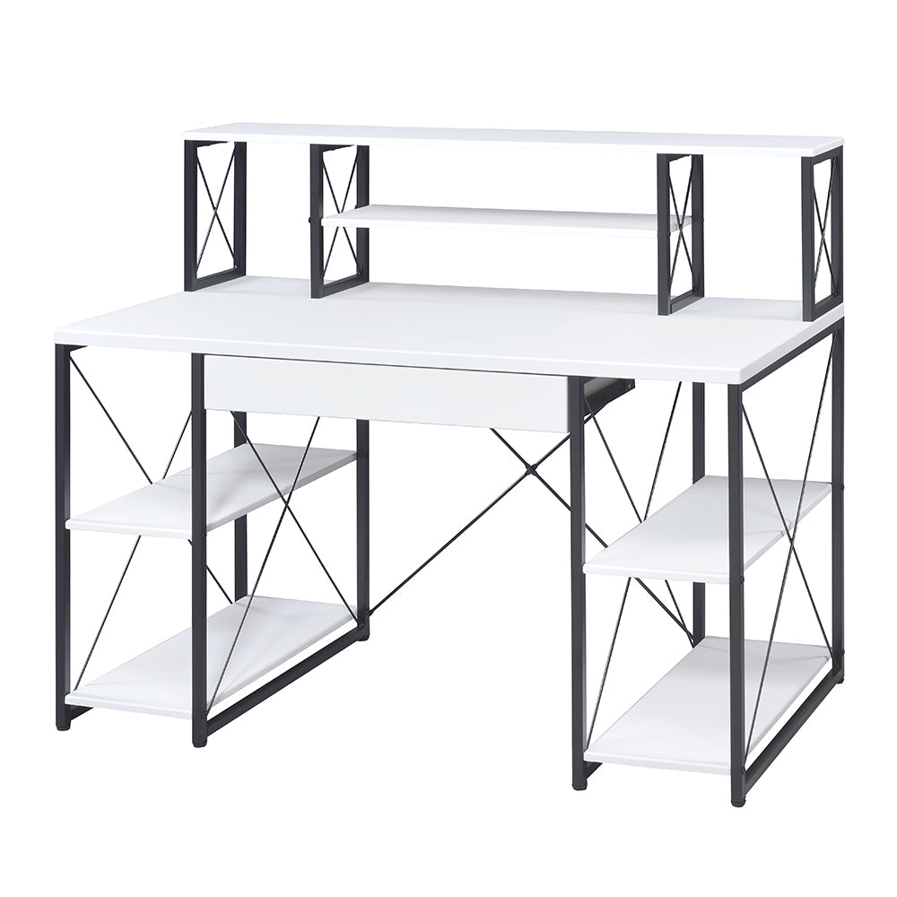 Gambetta Multi-Purpose Hutch Desk - Available in Multiple Colors