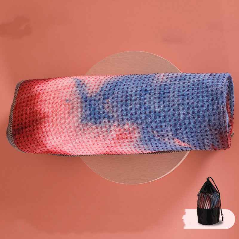 The New Magic Color Yoga Blanket & Towel – Non-Slip Sweat-Absorbent Yoga Mat Cover