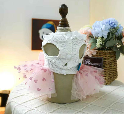 Laura Dog Dress | Designer Dog Dress for Small Dogs
