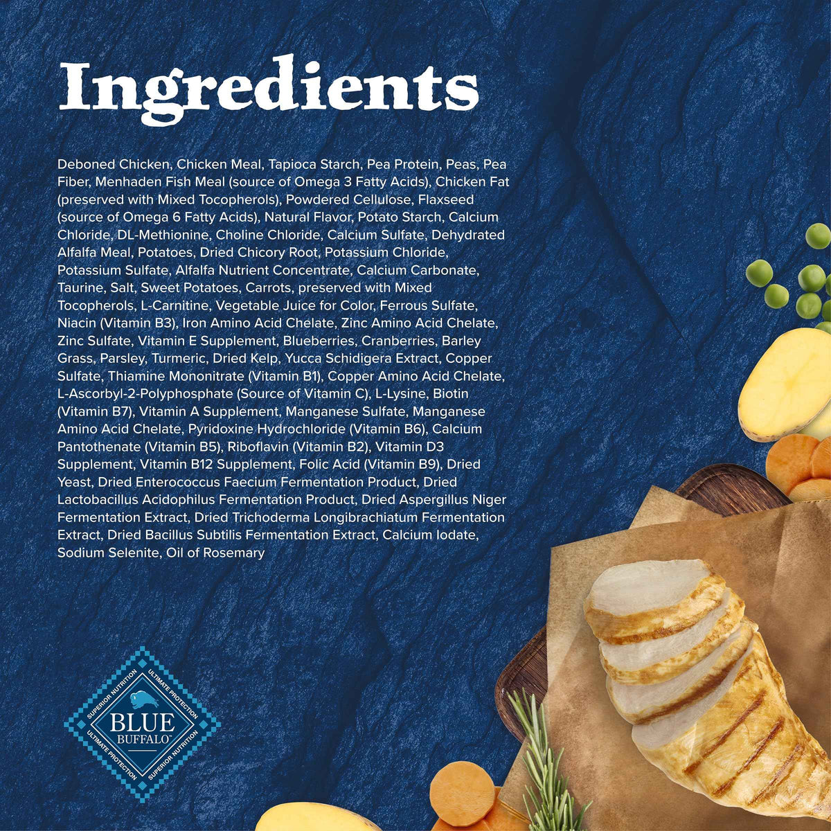 Blue Buffalo Wilderness with Chicken Natural High-Protein Grain-Free Dry Food for Adult Cats, Real Chicken First, Antioxidant-Rich LifeSource Bits Support Immunity, Promotes Strong Muscles, 6 lbs. 🍁 All In One Marketplace Canada