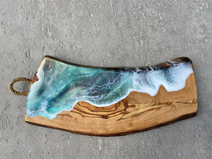 Olive Wood Charcuterie Board - AURABAGS SHOP